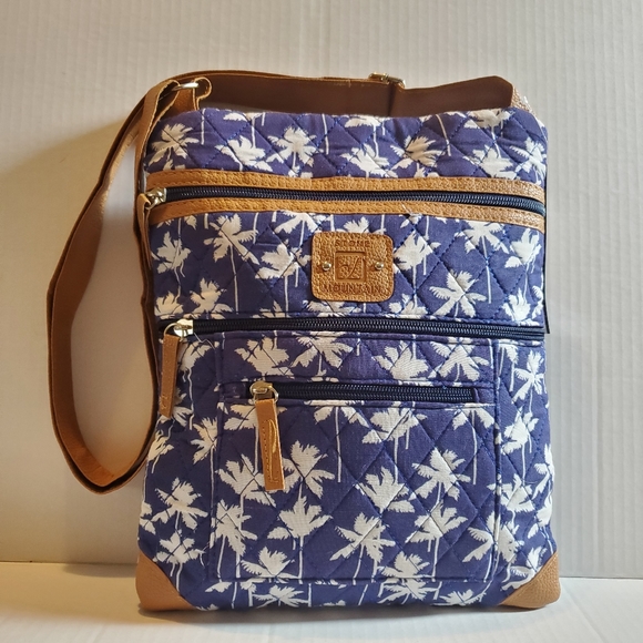 Stone Mountain Lockport Crossbody Palm Tree Bag - Picture 3 of 7
